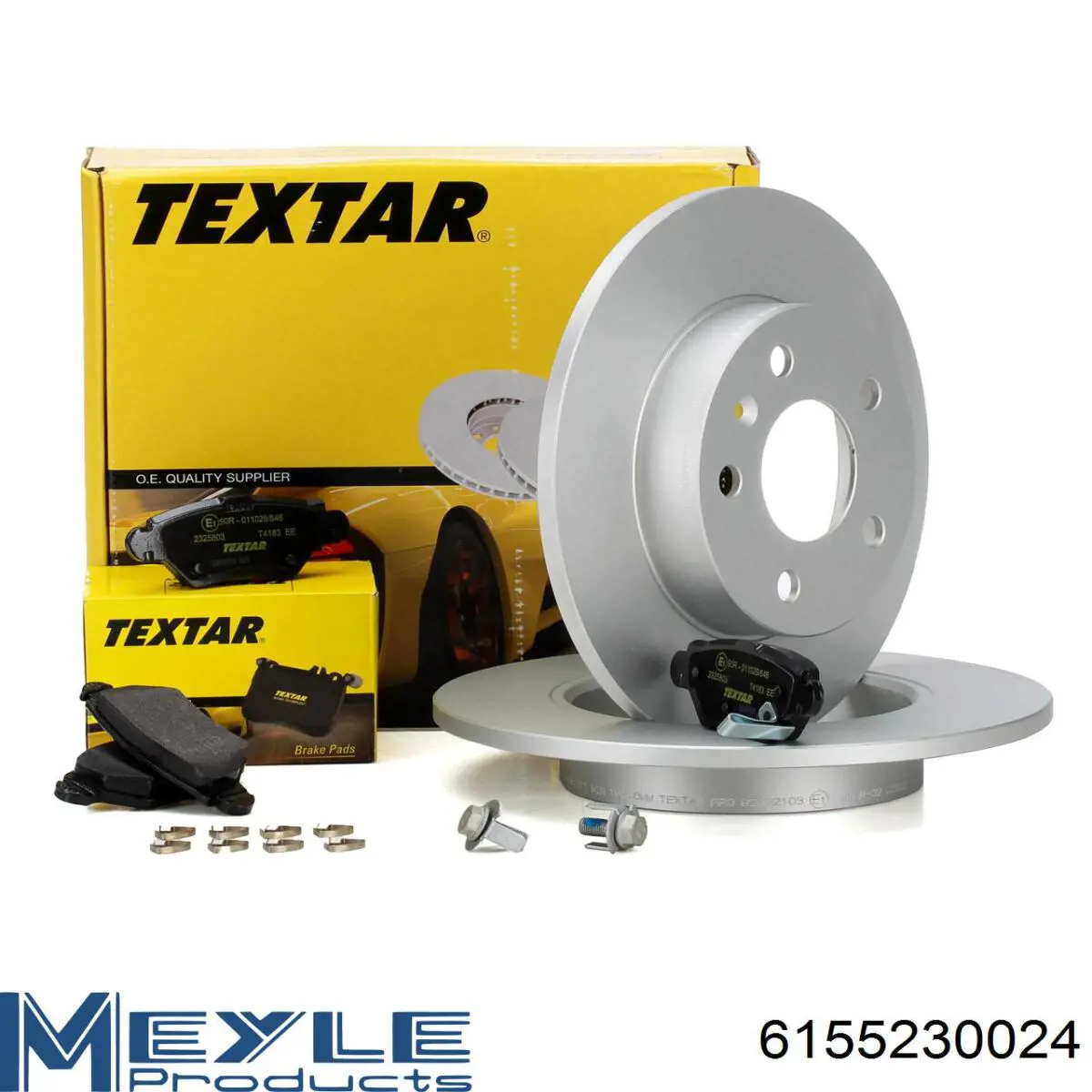 Do koszyka 6155230024 Meyle Tarcza hamulcowa tylna