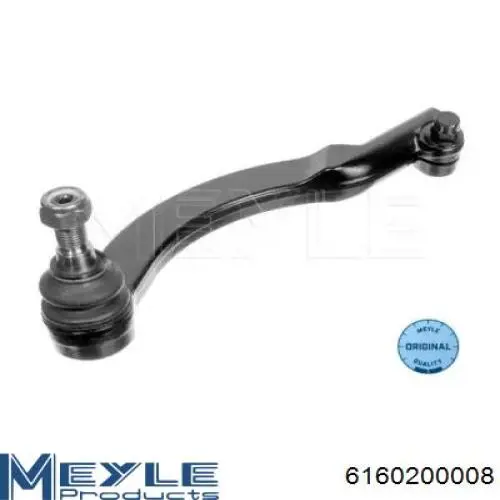 Końcówka drążka kierowniczego zewnętrzna Meyle 6160200008 cena, od 15,44 USD
