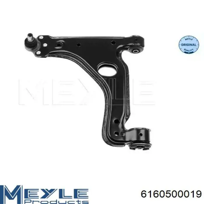 Wahacz zawieszenia przedniego dolny lewy Meyle 6160500019 cena, od 54,49 USD