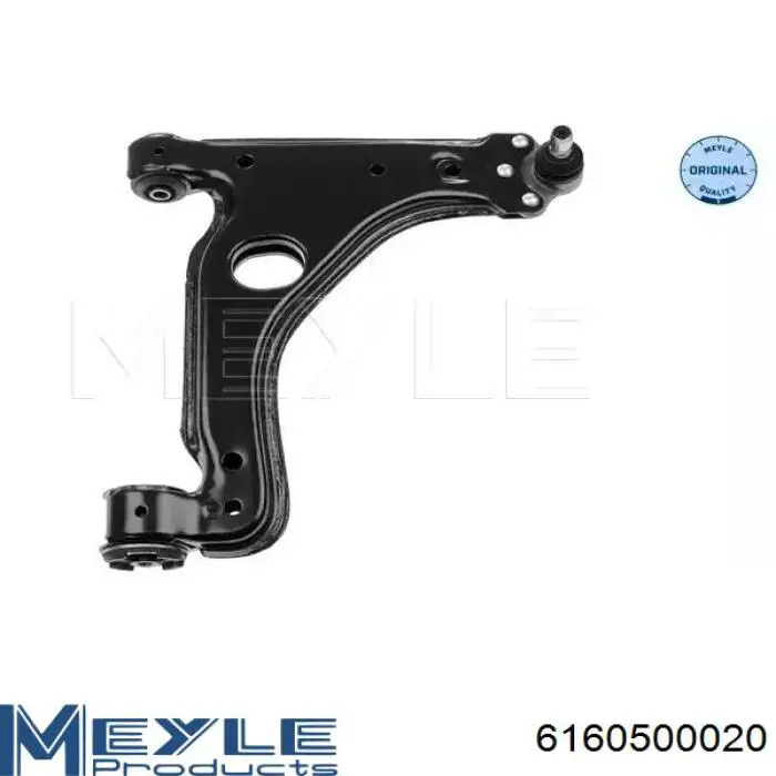 Wahacz zawieszenia przedniego dolny prawy Meyle 6160500020 cena, od 87,27 USD