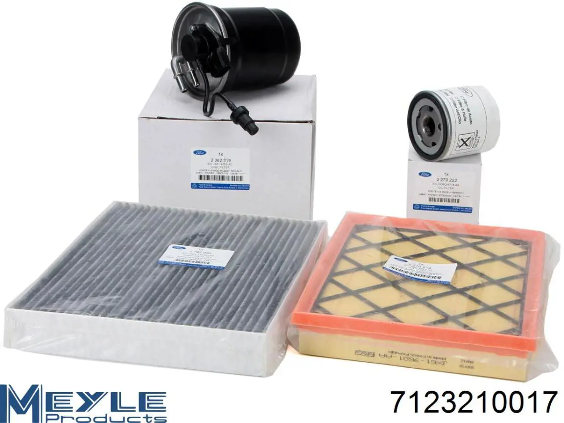 Filtr powietrza JX6Z9601A Ford