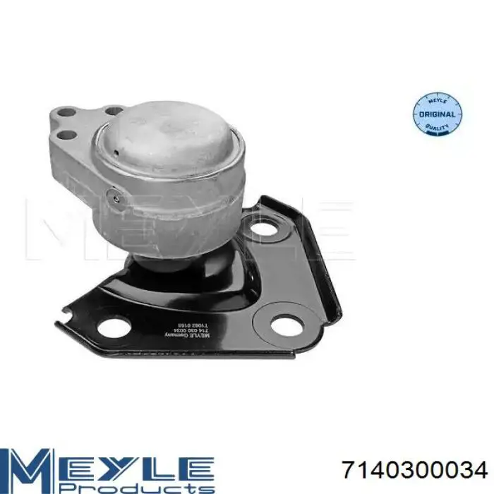 Poduszka (podpora) silnika prawa Meyle 7140300034 cena, od 62,75 USD