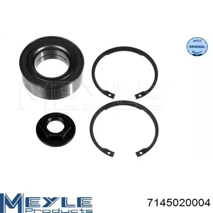 Łożysko piasty przedniej Meyle 7145020004 cena, od 19,67 USD