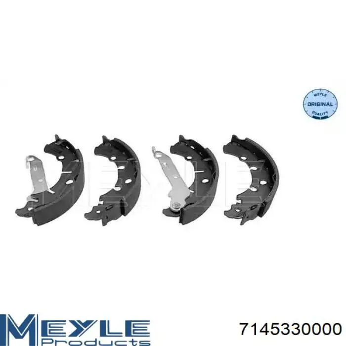 Klocki hamulcowe tylne bębnowe Meyle 7145330000 cena, od 25,53 USD