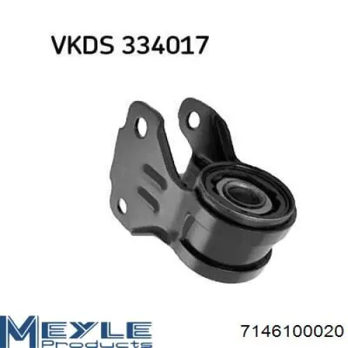 Do koszyka 7146100020 Meyle Silentblock przedniego wahacza dolnego