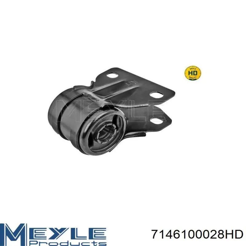 7146100028HD Meyle Silentblock przedniego wahacza dolnego