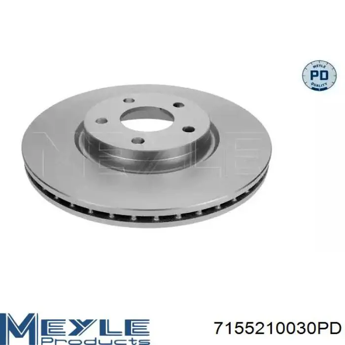 7155210030PD Meyle Tarcza hamulcowa przednia