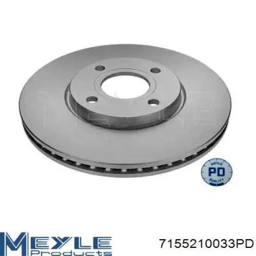 2560444 Ford Tarcza hamulcowa przednia