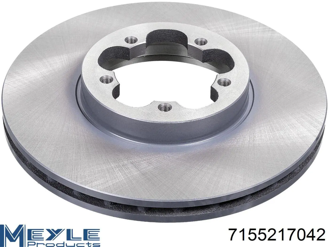Do koszyka 7155217042 Meyle Tarcza hamulcowa przednia