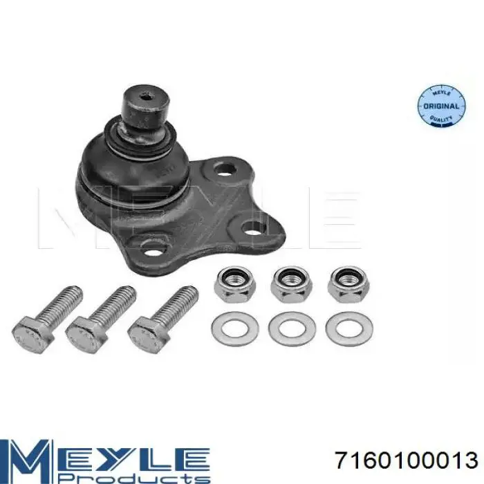 Sworzeń wahacza dolny Meyle 7160100013 cena, od 15,01 USD