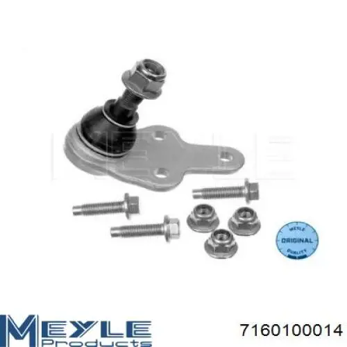 Sworzeń wahacza dolny Meyle 7160100014 cena, od 16,48 USD