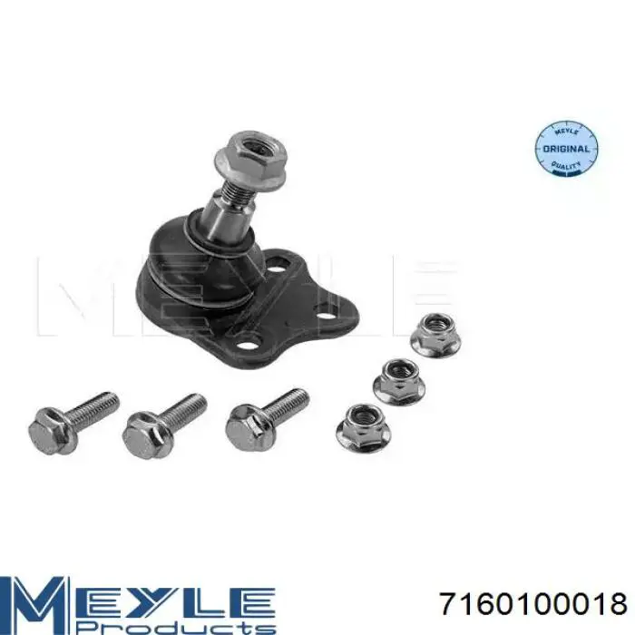 Sworzeń wahacza dolny Meyle 7160100018 cena, od 16,15 USD