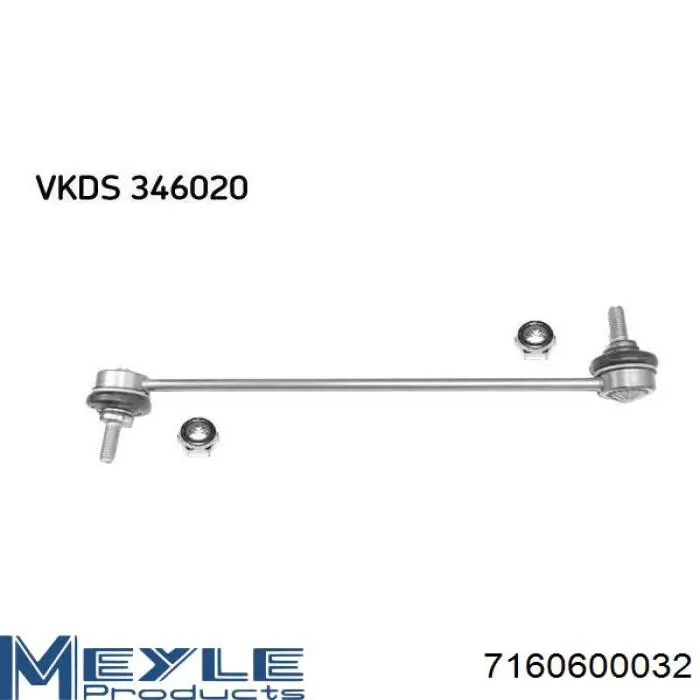 Do koszyka 7160600032 Meyle Łącznik stabilizatora przedniego