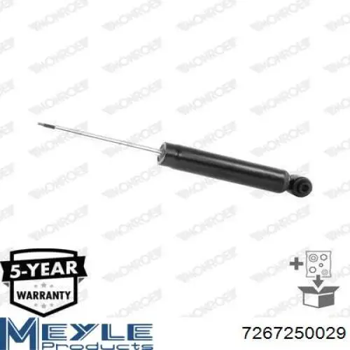7267250029 Meyle Amortyzator tylny