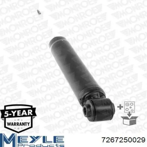 Amortyzator tylny Meyle 7267250029 cena, od 88,61 USD