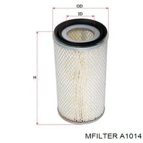 Filtr powietrza RD1420L Rider