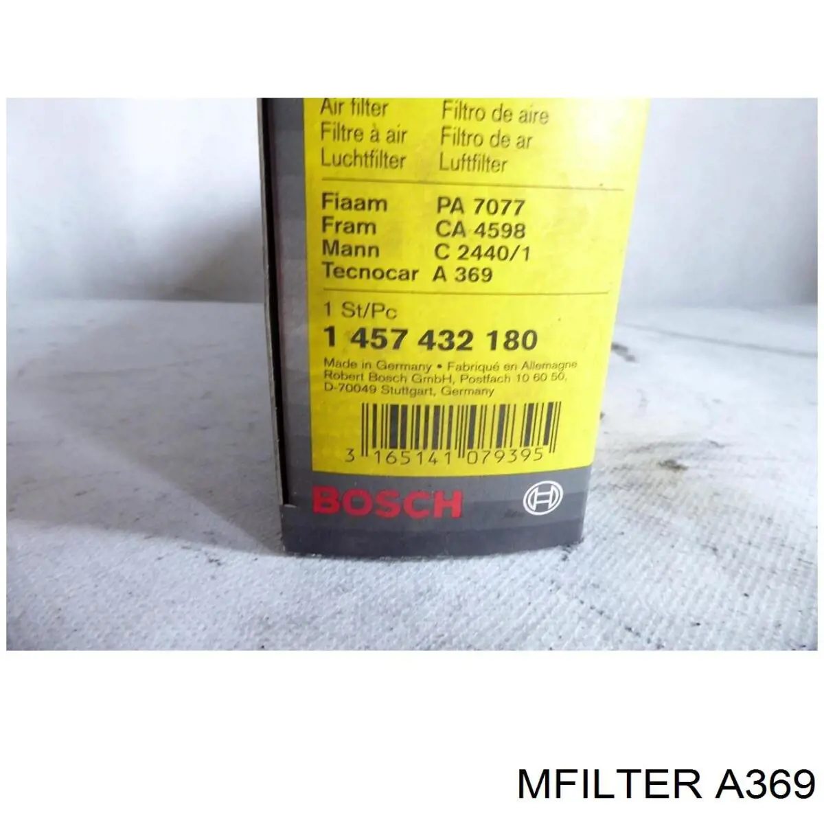 Filtr powietrza WH609 Wunder