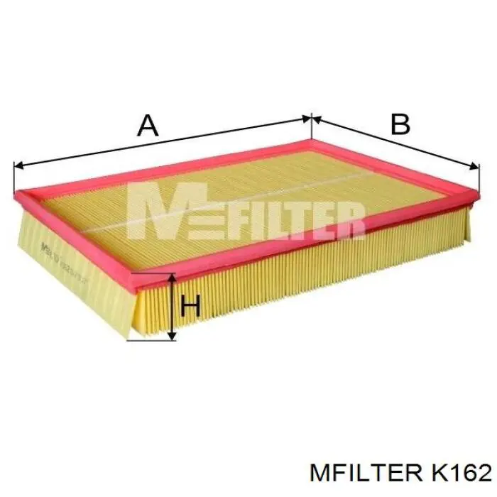 Filtr powietrza Mfilter K162 cena, od 15,17 USD