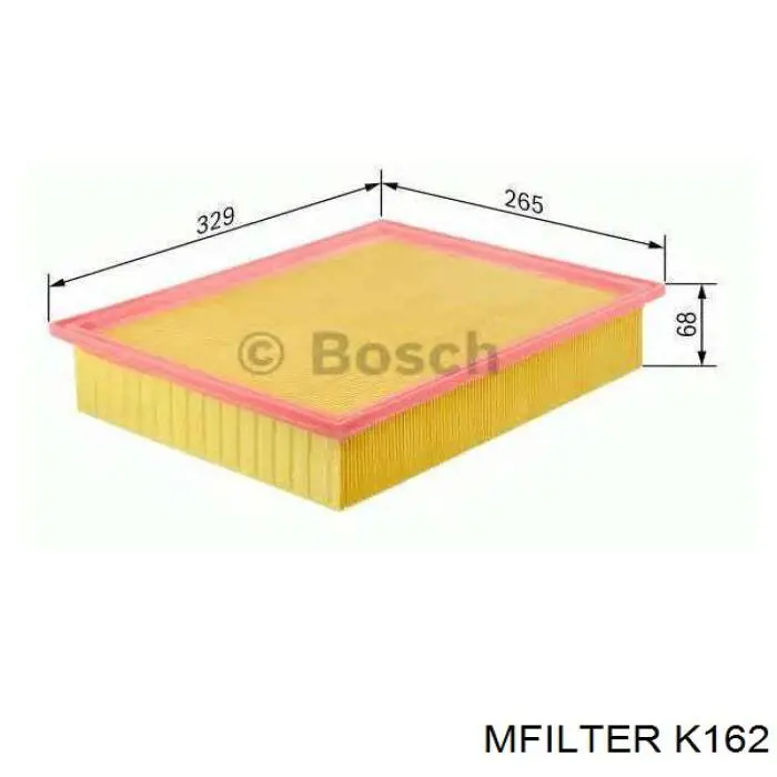 Do koszyka K162 Mfilter Filtr powietrza