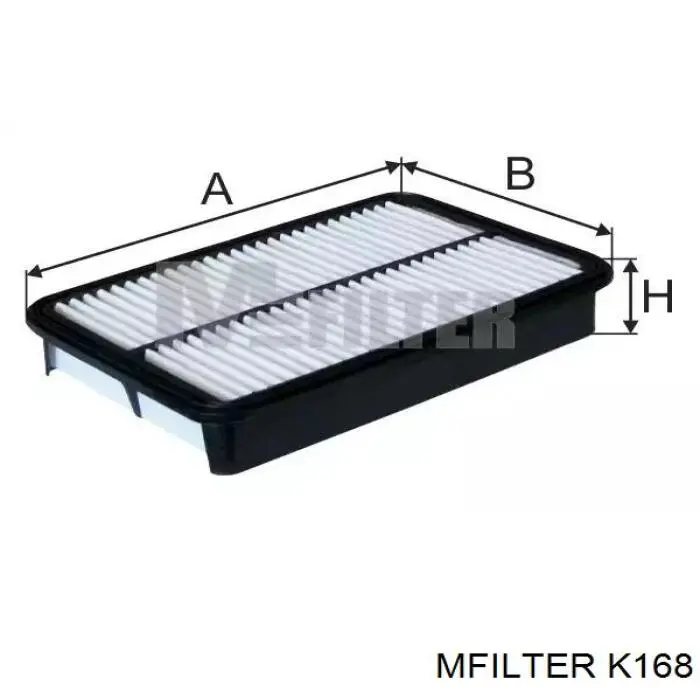 Do koszyka K168 Mfilter Filtr powietrza