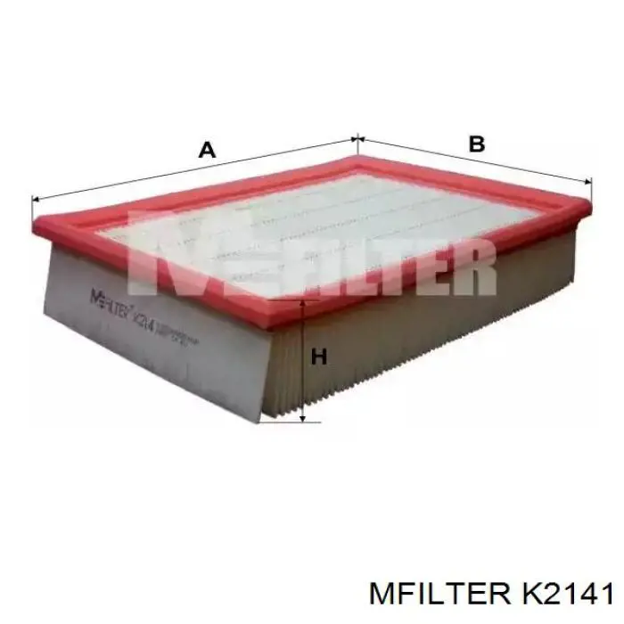 K2141 Mfilter filtr powietrza