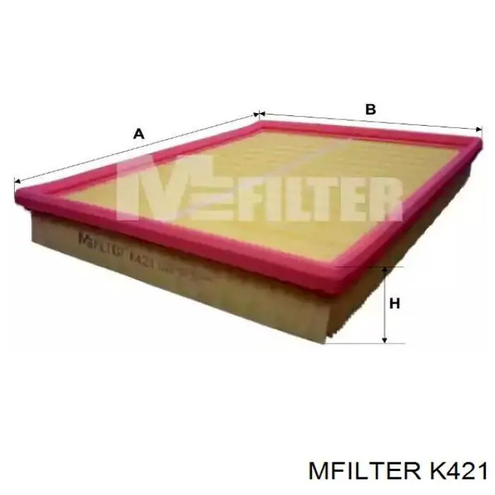 Filtr powietrza Mfilter K421 cena, od 7,72 USD