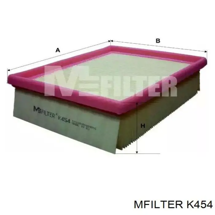 Filtr powietrza Mfilter K454 cena, od 8,44 USD