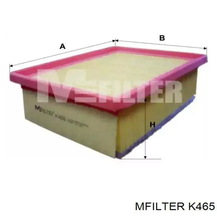 Filtr powietrza Mfilter K465 cena, od 8,11 USD