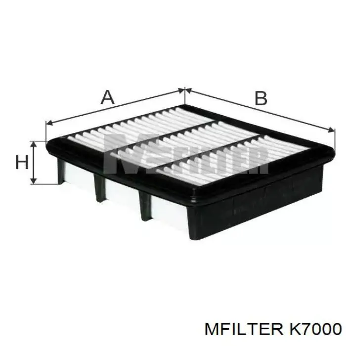 K7000 Mfilter Filtr powietrza