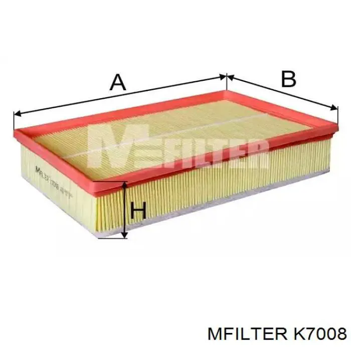 K7008 Mfilter filtr powietrza