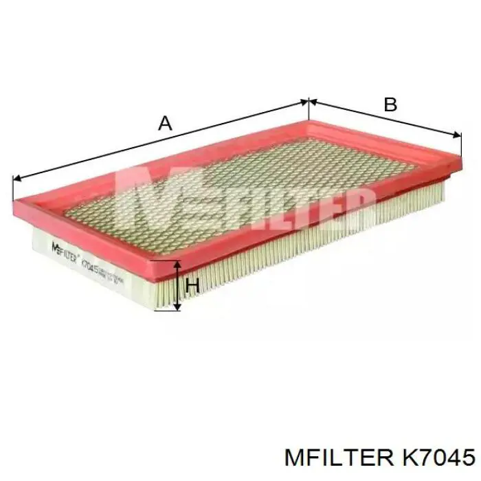 K7045 Mfilter filtr powietrza