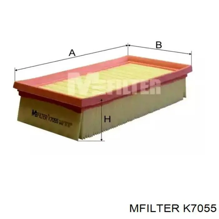 K7055 Mfilter filtr powietrza