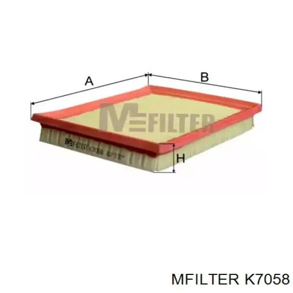 K7058 Mfilter filtr powietrza