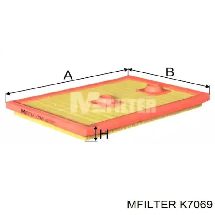 K7069 Mfilter filtr powietrza