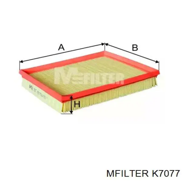 K7077 Mfilter filtr powietrza