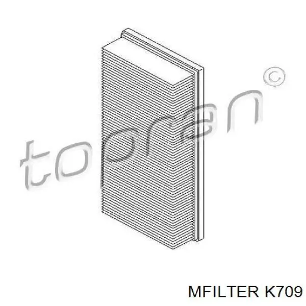 Filtr powietrza Mfilter K709 cena, od 12,50 USD
