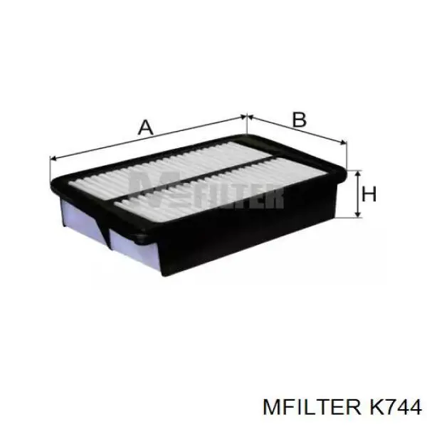 K744 Mfilter Filtr powietrza
