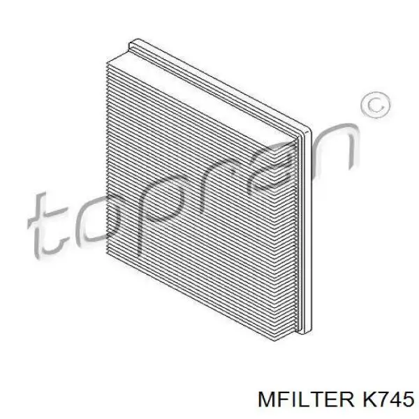Filtr powietrza Mfilter K745 cena, od 9,45 USD