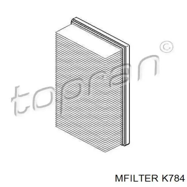 Filtr powietrza Mfilter K784 cena, od 11,24 USD