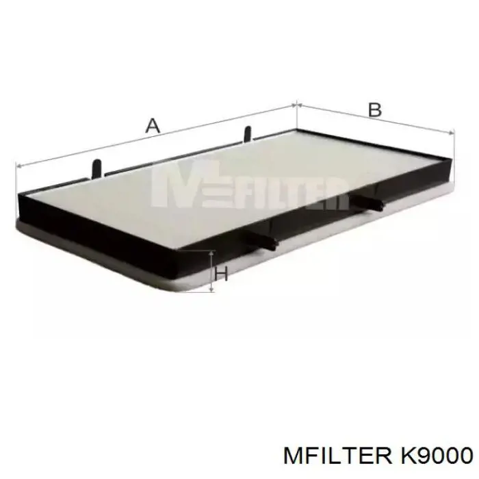 K9000 Mfilter filtr kabiny