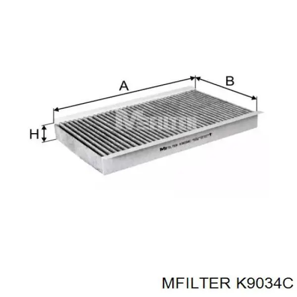 K9034C Mfilter filtr kabiny