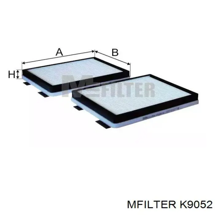 K9052 Mfilter filtr kabiny