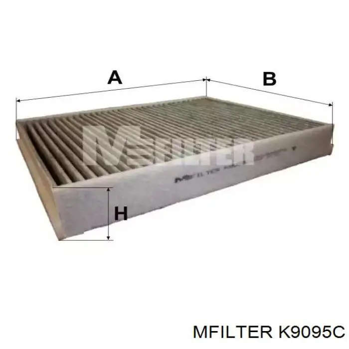 K9095C Mfilter Filtr kabiny