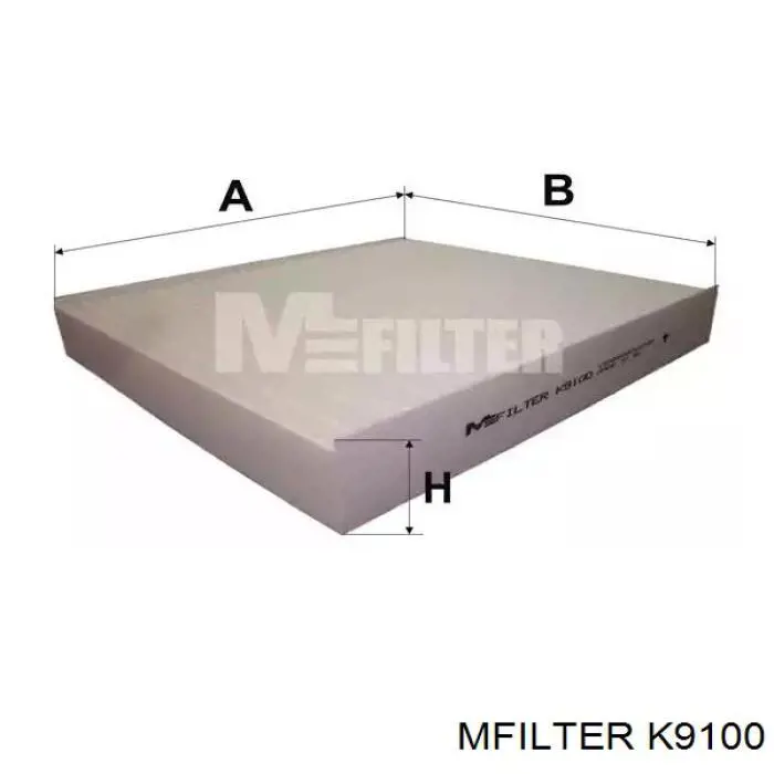 K9100 Mfilter filtr kabiny