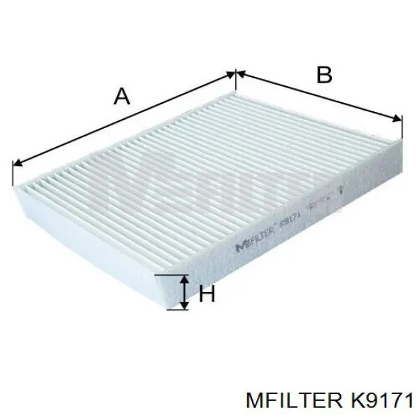 K9171 Mfilter Filtr kabiny