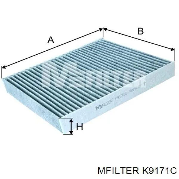 K 9171C Mfilter filtr kabiny