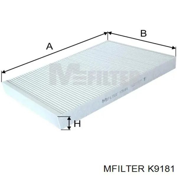 Filtr kabiny AF5218 Alpha Filter