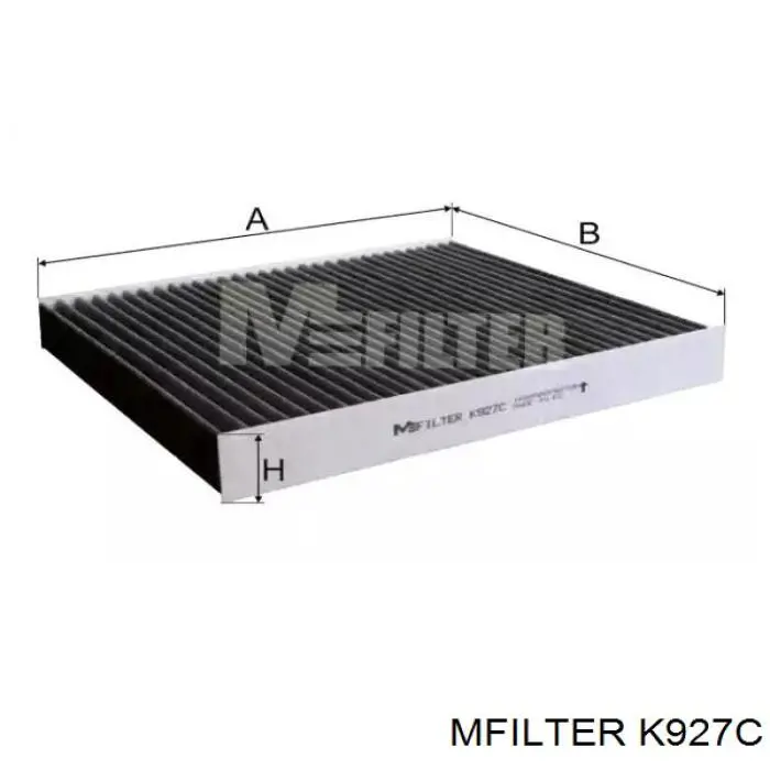 K 927C Mfilter filtr kabiny