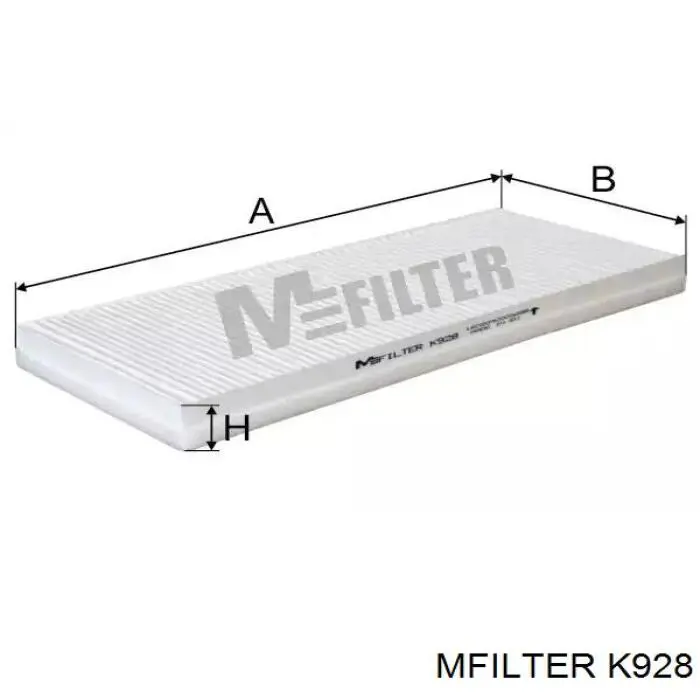K928 Mfilter filtr kabiny