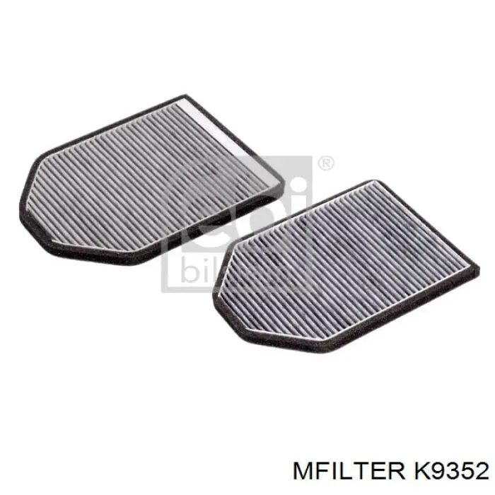 Do koszyka K9352 Mfilter Filtr kabiny
